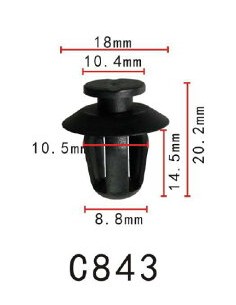 Clips for PEUGEOT - CITROEN e.t.c 2