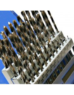 τρυπάνια σετ HSS, δέκατα Γερμανίας απο 1mm εως 6 mm 2