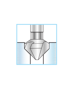 Metal countersink 31 mm HSS -CO , 3 flute 90° 2