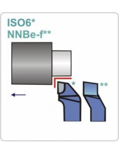 Mανέλα κολλητό βίντι ISO 6,DIN4980,32ΜΜΧ32ΜΜ, δεξιά...