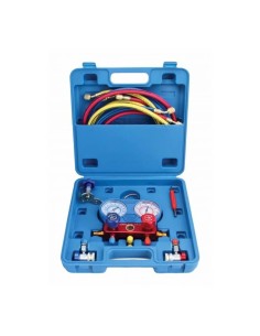 Air conditioning system tool set manifold gauge A/C aircon diagnostic