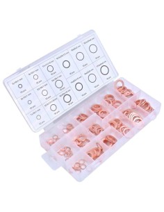 Copper Washer SET 150 pcs