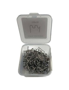 100 pc set staples for plastic welders ,RS28 type, 0,8 mm 2