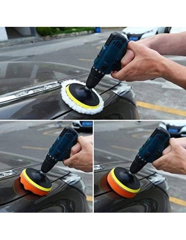 9pc 80mm Polishing Sponge Pads