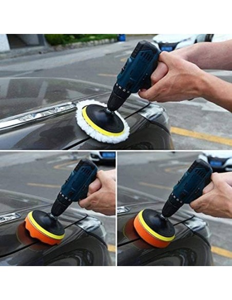 9pc 80mm Polishing Sponge Pads