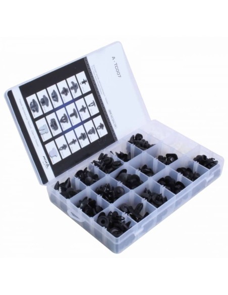 408pc Door Trim Clips For Nissan Bumper Fasteners Rivets Screw Panel Push